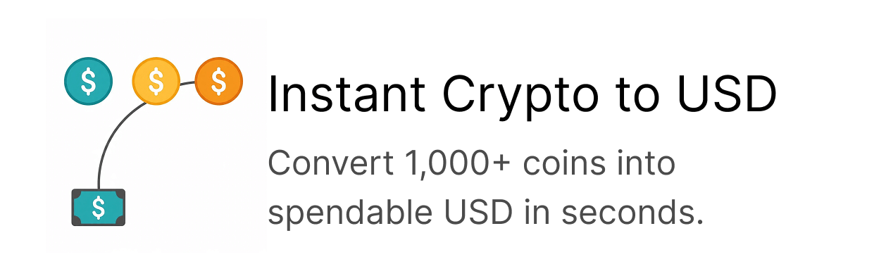 instant crypto to usd